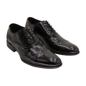 Stacy Adams Mens Gala Tuxedo Oxford, Black Patent, Size 11 M
